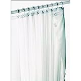 Zenith Prod. H20BB Fabric Shower Curtain