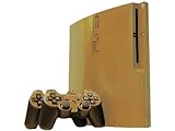 Sony PlayStation 3 Slim Skin (PS3 Slim) - NEW - GALLANT GOLD system skins f ....
