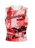 #99 Carl Edwards Red Ladies All Over Fashion Print Tank
