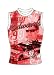 #99 Carl Edwards Red Ladies All Over Fashion Print Tank Image