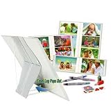 Itoya Pop Goes The Easel Standing Photo Album with Pop-up Rear Support, Holds 80 4 x 6 Prints, 2 Per Page