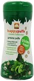 Happy Baby Organic Puffs, Greens Puffs, 2.1-Ounce Containers (Pack of 6)