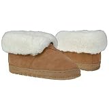 LAMO AUSTRALIA Sheepskin Ladies Suede Booties Slippers Shoes Chestnut by Lamo