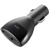 HTC CC C300 Dual USB Car Charger with microUSB Cable'