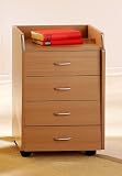 Produkt-Bild: Links 50300100 PRONTO Rollcontainer Buche 40x36x65 cm
