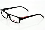 PRADA VPS 01A Eyeglasses VPS01A Satin Black 1BO1O1