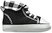 Luvable Friends Unisex Baby Crib Shoes, Black Hi Top, 6-12 Months