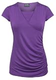 Sweet Side-shirred Dual Maternity and Nursing Top