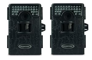 (2) MOULTRIE Game Spy Mini M-80XT Black Infrared Digital Trail Game Cameras 5MP
