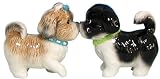 Westland Giftware Mwah Magnetic Shih Tzus Salt and Pepper Shaker Set, 3-Inch
