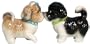 Westland Giftware Mwah Magnetic Shih Tzus Salt and Pepper Shaker Set, 3-Inch