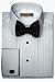 Tuxedo Shirt by Geoffrey Beene 100% Cotton, Laydown Collar, 1/2 Pleat