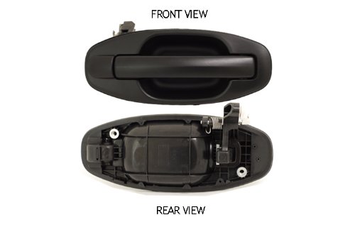 Hyundai Santa Fe Black Outside Rear Passenger Side Replacement Door Handle