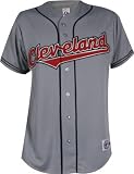 Lou Boudreau Cleveland Indians Cooperstown Throwback Jersey - Large