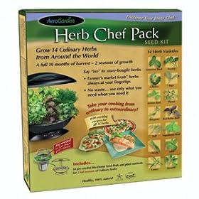 AeroGarden Salad Chef and Herb Chef Seed Kits