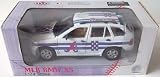 MLB Team Collectible - Atlanta Braves Die Cast SUV 1:24 Scale BMW X5 (Fleer Diecast)