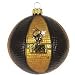 Georgia Tech Yellow Jackets Team Glass Basketball 2 5/8
