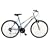 Emmelle Active 18 Speed Silver/Aqua 18" Frame Ladies Bike
