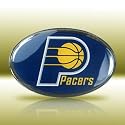 Indiana Pacers Color Car Emblem