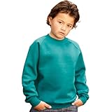 Fruit of the Loom Kids Raglan Sweatshirt (14030)