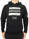 Quiksilver Mens Komas Overhead Hoody: Black