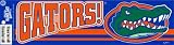 NCAA Florida Gators Stripe Bumper Sticker