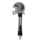 Pack of 2 NFL Oakland Raiders Light-Up Mirrored Football Helmet Office Pens 6"
