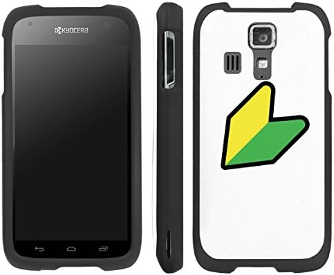 Mobiflare Kyocera 6730 Hydro ICON JDM Yo White Slim Guard Protect Artistry Design Case