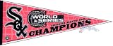 Chicago White Sox 2005 World Series Champions Pink Pennant