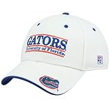 The Game Florida Gators White 3 Bar Flex Fit Hat