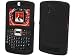 BLACK SILICONE SOFT RUBBER CASE COVER for MOTOROLA Q9M / Q9c - RETAIL PACKAGING