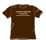 Acute Caffeine Dependency - Adult Coffee S/S T-Shirt For Men