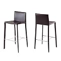 Steve Counter Stool - Set of 2 (Brown)&nbsp;