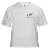 ERL Logo T-Shirt Equine White T-Shirt by CafePress