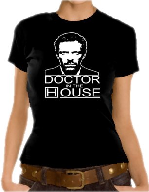 Touchlines Girlie T-Shirt Dr. House Girlie T-Shirt