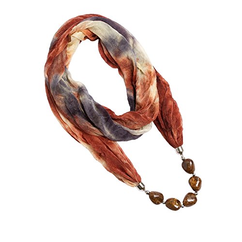 LERDU Women's Long Infinity Scarf, Spring Scarf Necklace for Girls, Mother Day Gift Scarf on Sale