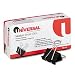UNIVERSAL OFFICE PRODUCTS Medium Binder Clips, Steel Wire, 5/8" Capacity, 1-1/4" Wide, Black/Silver, Dz