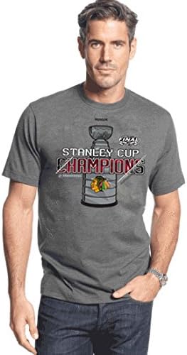 Reebok Chicago Blackhawks 2015 Stanley Cup Champions Locker Room Shirt