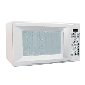 Compact Microwave Oven With Tactile Touchpad
