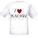 I LOVE RACHEL - Name-series - White T-shirt