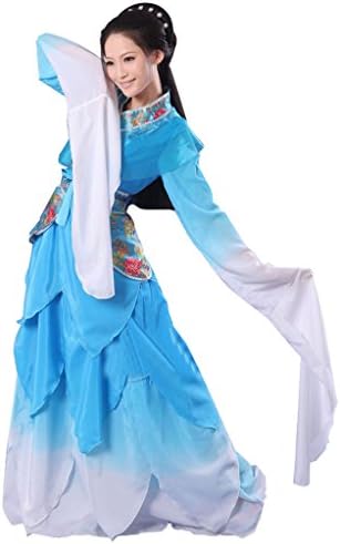 Chinese Style Stage Costume Women's Dancing Dress Halloween Cosplay HanFu