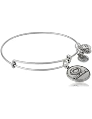Alex and Ani "NFL" Chicago Bears Logo Expandable Wire Bangle Bracelet, 7.5"