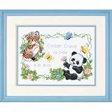 Baby Animals Birth Record, Cross Stitch Kit from Dimensions