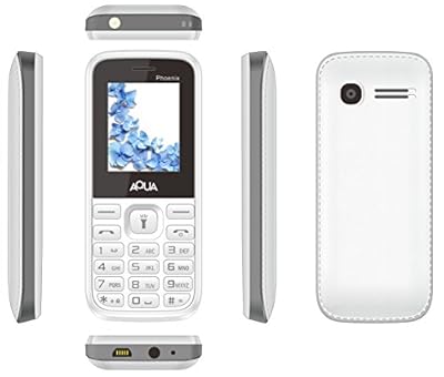 Aqua Phoenix Dual SIM Basic Mobile Phone - Black