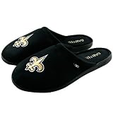 Reebok New Orleans Saints Black NFL Slippers