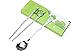 Sealike Metal Stainless Steel Chopsticks and Spoon Set Four Leaf Clover Pattern with Stylus