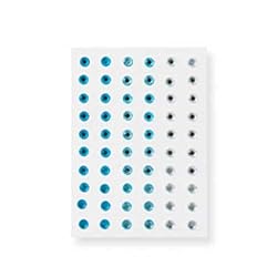 Martha Stewart Crafts Stickers, Blue Ombre Gemstones