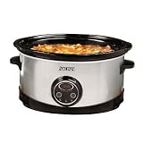 416uZYpsenL. SL160  Aroma ASC 636D 6 1/2 Quart Stainless Steel Slow Cooker with Digital Control Panel