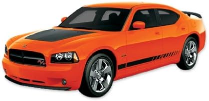 2005 2006 2007 2008 2009 2010 Dodge Charger Daytona Strobe Decals & Stripes Kit - CARBON FIBER