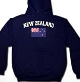 New Zealand Flag International Soccer Sweatshirt, New Zealander National Pride Mens Pullover Hoodie, XX-Large, Black New Zealand Flag International Soccer Sweatshirt, New Zealander National Pride Mens Pullover Hoodie, XX-Large, Black